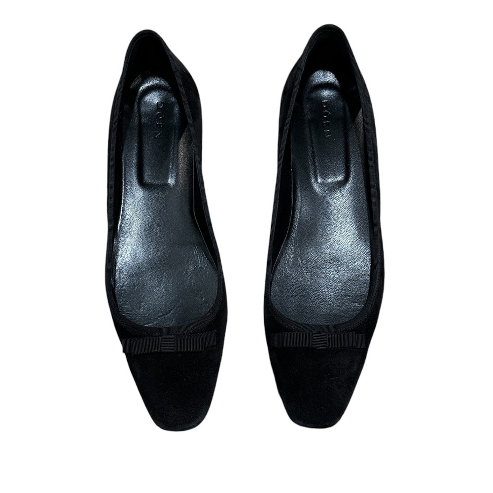 Doen: Suede Ballet Flat, size 40 (US 10)